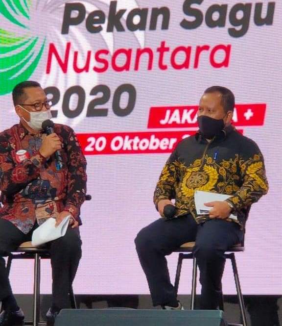 Bupati Irwan dan Kabulog Buwas Bahas Masa Depan Sagu
